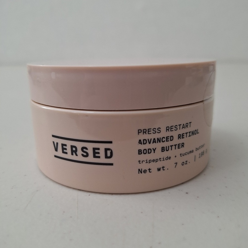 Versed Press Restart Advanced Retinol Body Butter Fragrance-Free 7oz New Sealed